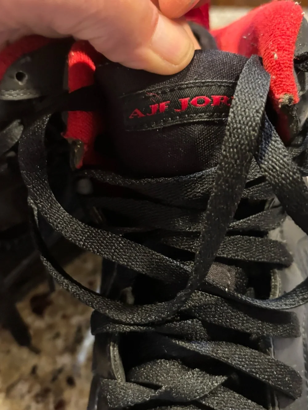 Nike Air Jordan Fusion AJF Black Red “Best Of Both Worlds” Size 13 352753-061